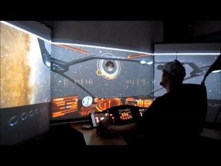 elite: dangerous fan builds cockpit for 4500