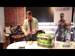 ubisoft releases official unboxing video for splinter cell: blacklist collector's edition